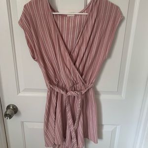 Pink summer romper